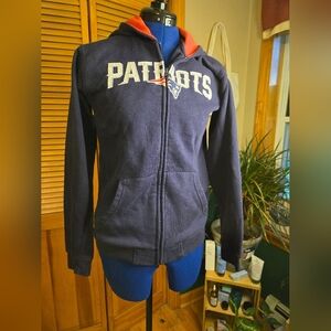 New England Patriots Navy Hoodie
